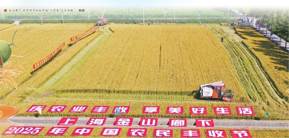 快牛盘 你看！金风拂穗，橘黄蟹肥……好一幅超大城市里的丰收图景